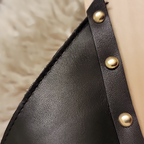 Aerosols | FURY | Black Leather Faux Fur Lined Clogs - Picture 14 of 14